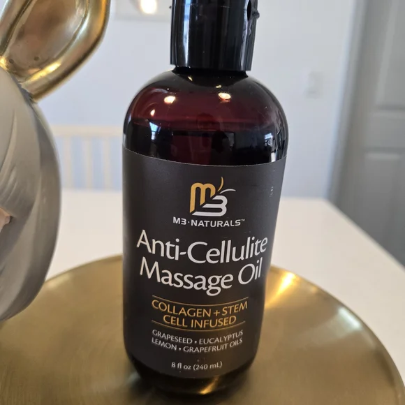 M3 Naturals Anti-Cellulite Set | Himalayan Scrub + Massage Oil | NEW Sealed - Picture 5 of 7